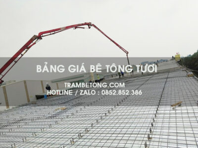 Báo giá bê tông tươi tại Hà Nội mới nhất năm 2022