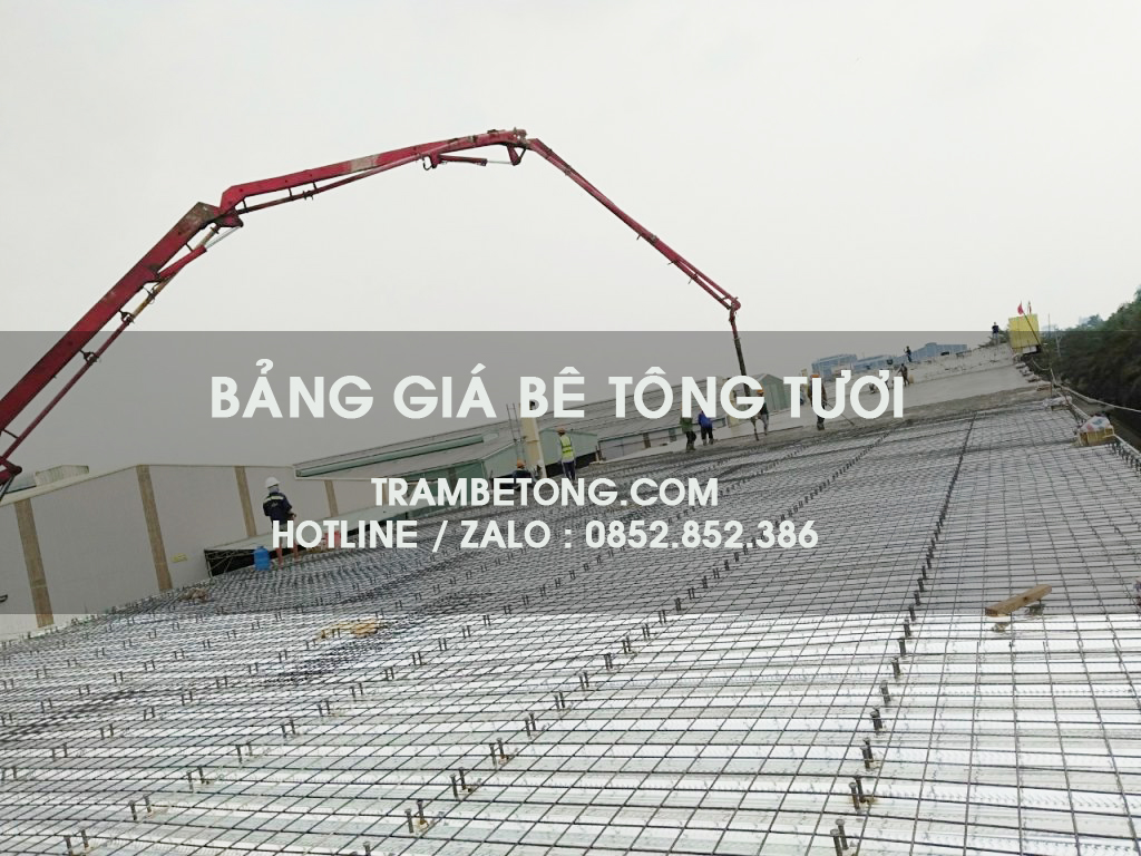 Báo giá bê tông tươi tại Hà Nội mới nhất năm 2023