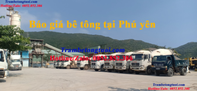 Báo giá bê tông tươi tại Phú Yên