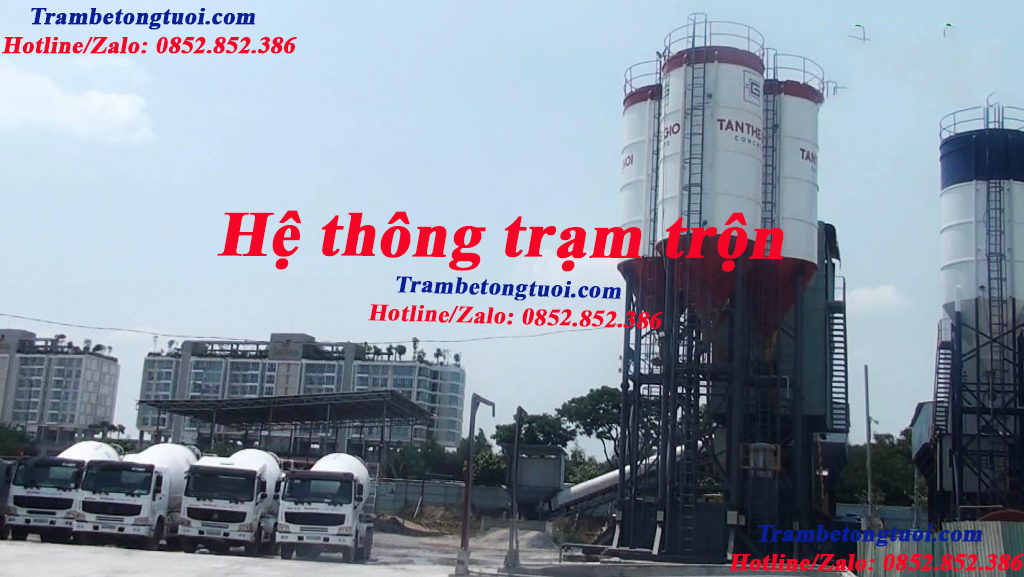 Hệ thống trạm trộn được phân bố khắp các tỉnh thành trên cả nước.