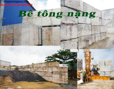 Bê tông nặng là gì