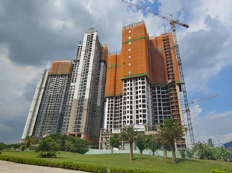Bảng tiến độ thi công vừa có tác dụng như bảng kế hoạch vừa là bản giám sát tiến độ công trình