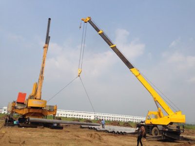 Biện pháp thi công ép cọc bê tông ly tâm