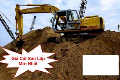 Nhận định về giá cát san lấp năm 2023