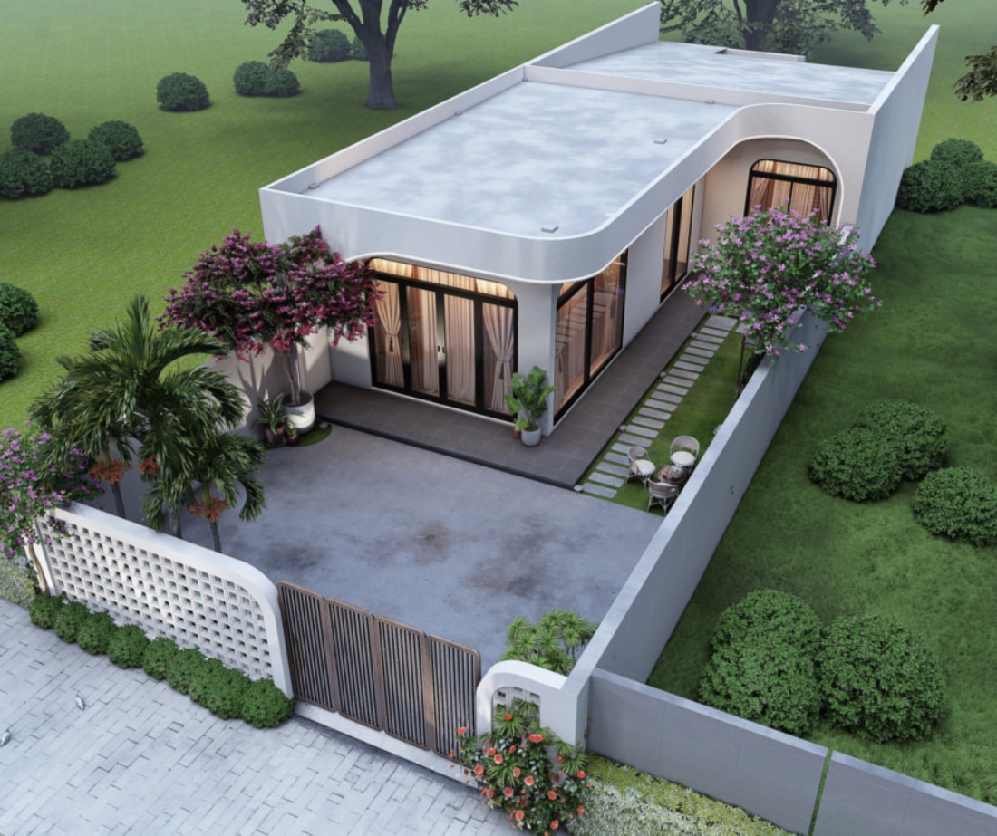 Mái bằng có khả năng thoát nước hạn chế