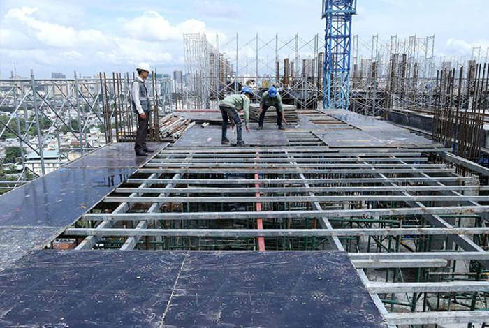 Cốp pha cho hệ sàn
