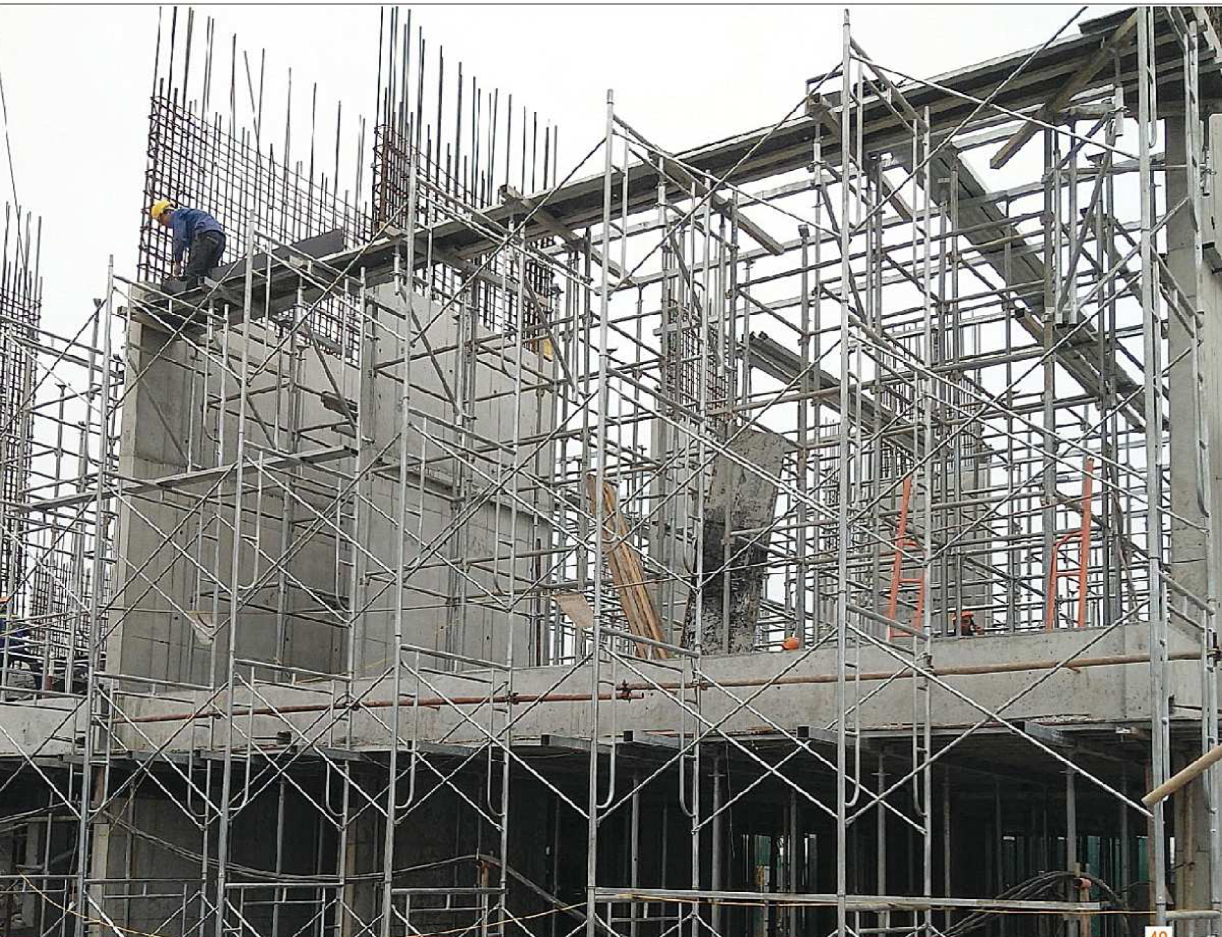 Cốp pha giàn giáo giúp việc thi công trở nên dễ dàng