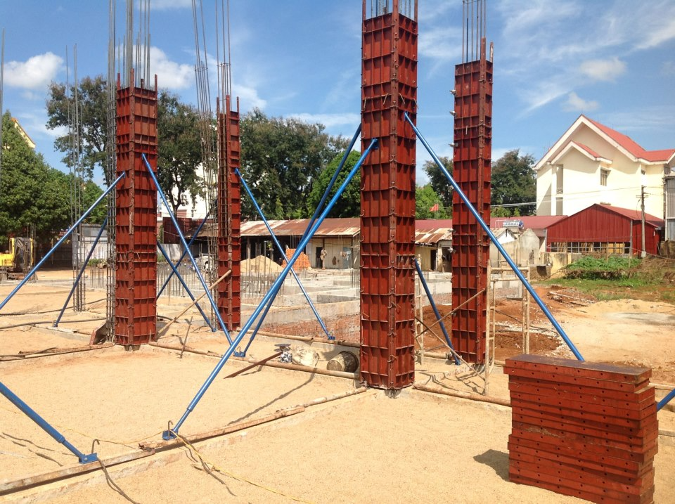 Tác dụng của cốp pha trong xây dựng công trình