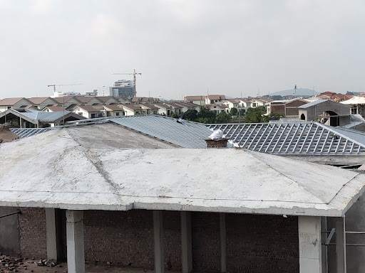 Mái bê tông cốt thép dốc liền khối