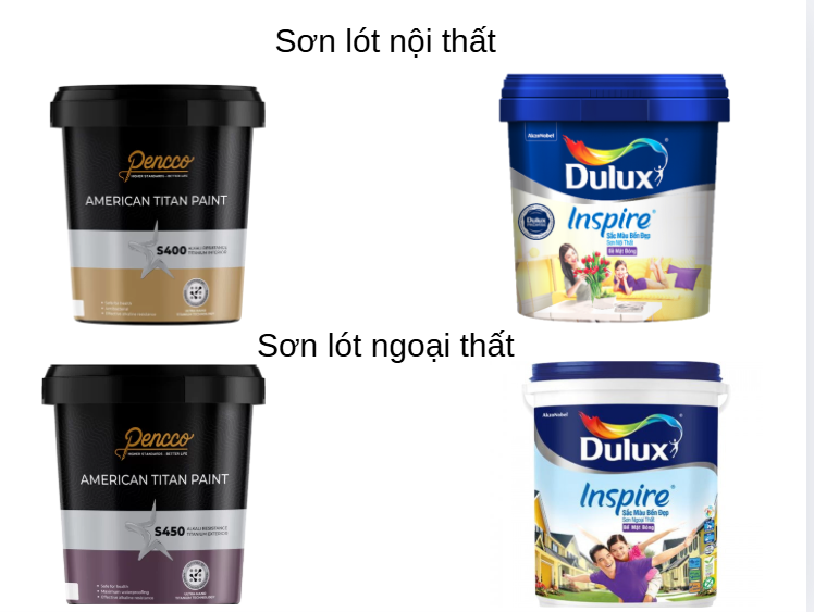Các loại sơn nước phù hợp với công trình bê tông