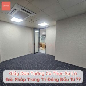Giấy Dán Tường – Giải Pháp Trang Trí Nội Thất Hiện Đại, Tiết Kiệm Và Thẩm Mỹ
