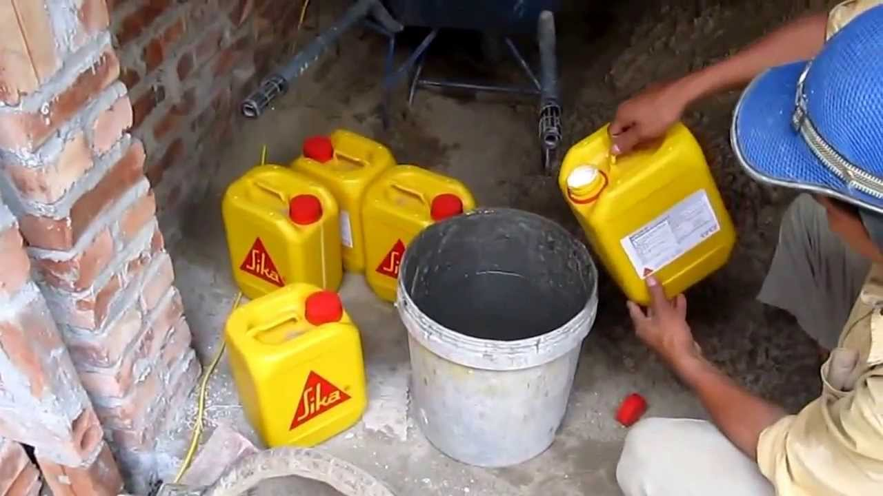 Tỷ lệ của các chất phụ gia để cho ra bê tông chất lượng